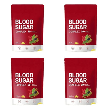 Elunarify Blood Sugar Complex – 240 Softgels | Multivitamin with Cinnamon, Bitter Gourd & 20 Herbal Extracts
