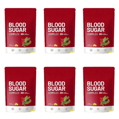 Elunarify Blood Sugar Complex – 240 Softgels | Multivitamin with Cinnamon, Bitter Gourd & 20 Herbal Extracts